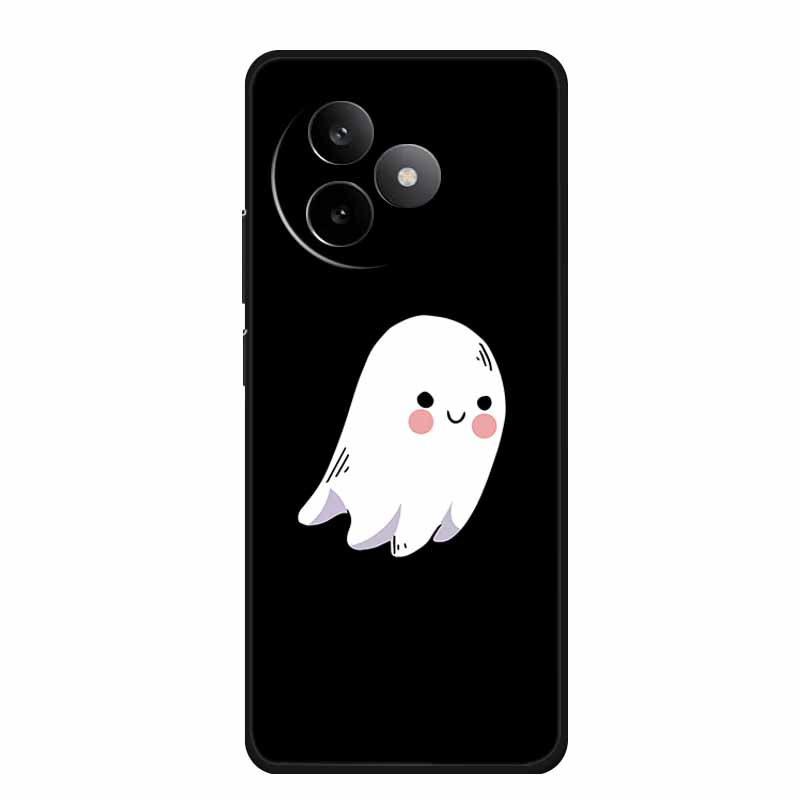 Phone Case For Xiaomi Redmi K80 Ultra Case Soft Black Silicone Cartoon Cat TPU Funda For Redmi K 80 Ultra Case Coque 6.83" Shell