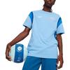 Puma Manchester City Ftbl Archive Color Block Logo Print Slim Fit T-Shirt Men T-Shirts Light-Blue 774389-09