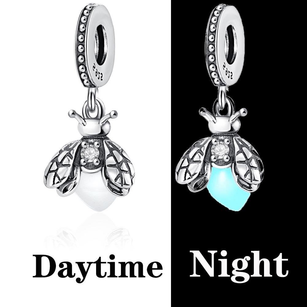 New Copper Forest Seriespeacock Dragonfly Pendant Bead Fit Original Trinket Charms Bracelet Jewerly Accessories