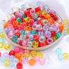 Acrylic Large Hole Barrel Beads 9x6mm for DIY Bracelet Jewelry Making