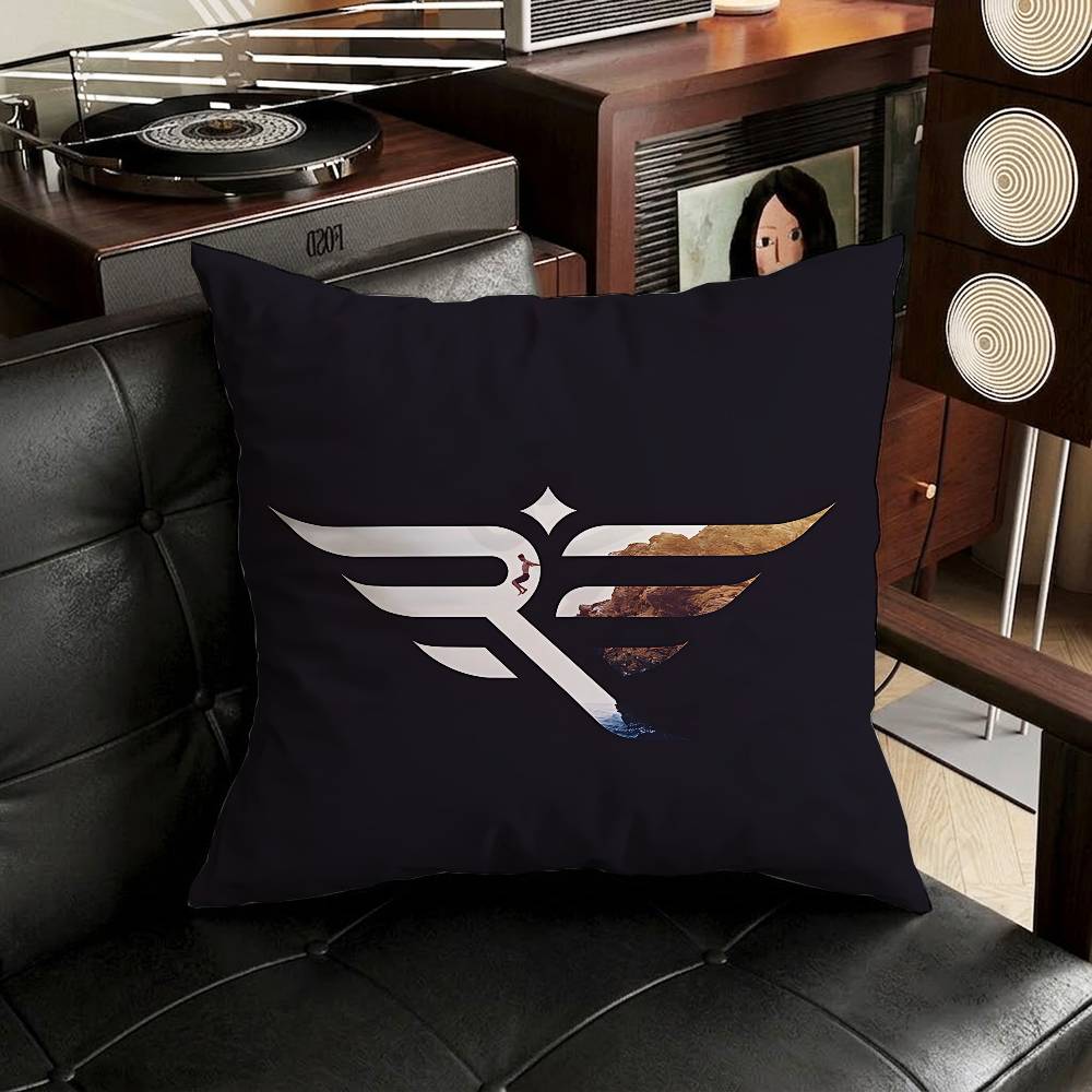 RROYALS EENFIELDS Logo Pillow Case Pillow Case Living Room Sofa Cushion Cover Suitable For Home Bedroom Room Decoration