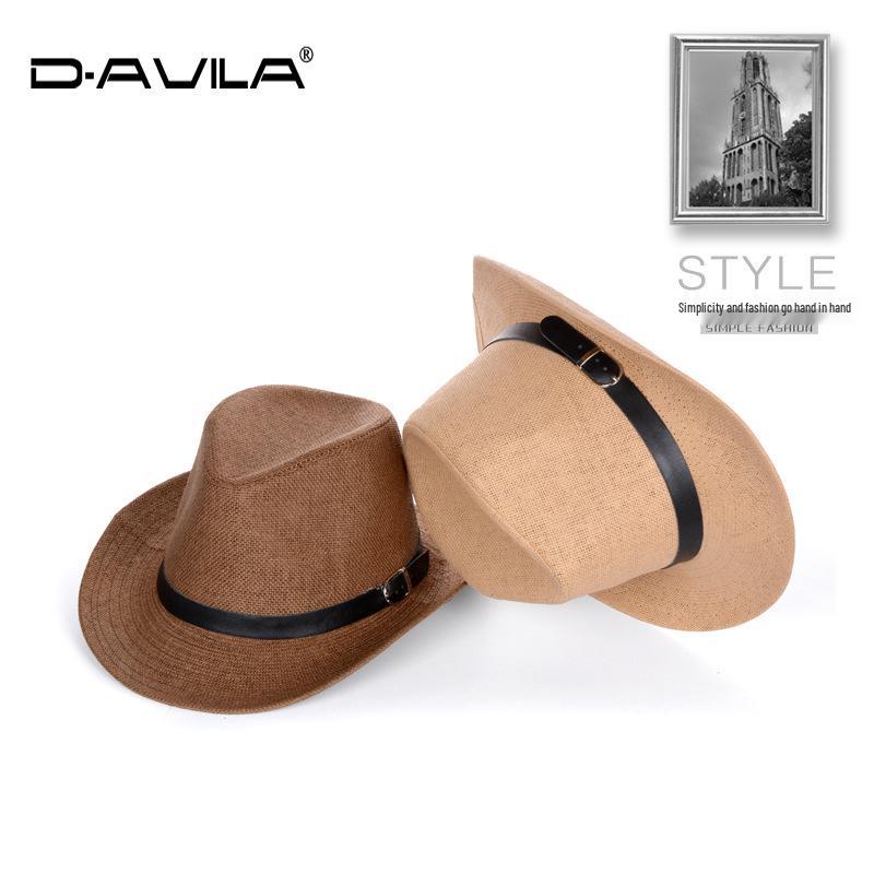 Unisex Summer Straw Sun Hat - Fedora, Beach, Cowboy Styles for Outdoor