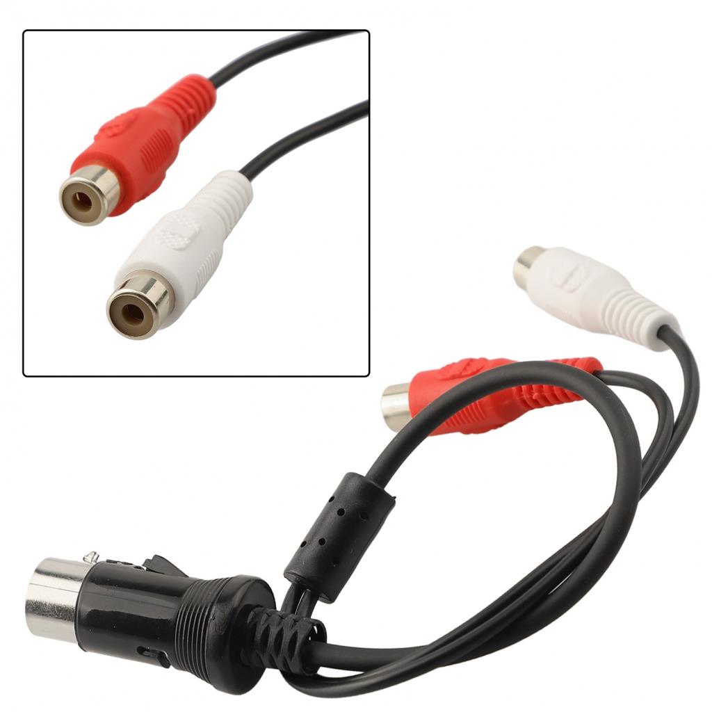 Premium AUX Audio Adapter For Kenwood CD Player For RCA To 13 Pin Connector