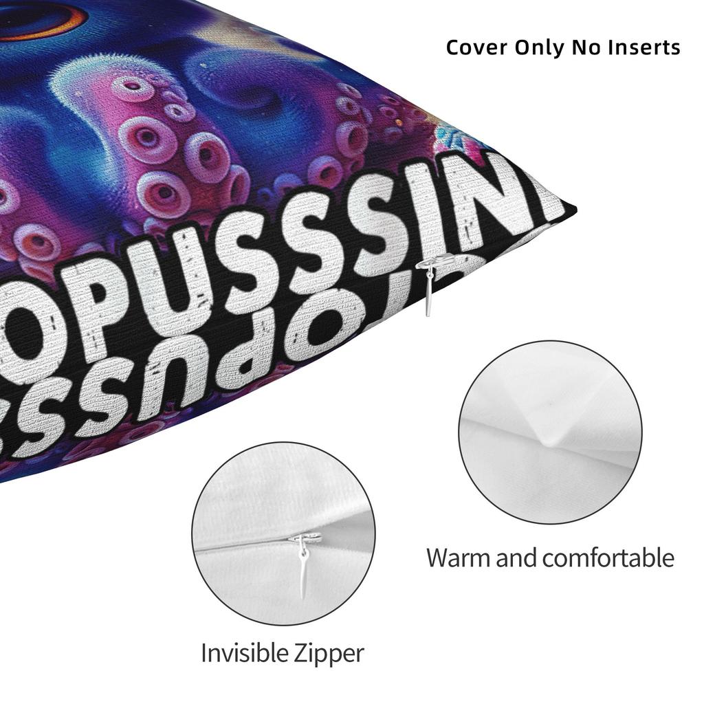 Blueberrinni Octopussini - Italské Brainrot Meme Povlaky na polštář Moderní povlak na polštář pro kancelář, auto, domácí dekoraci Měkký povlak na polštář