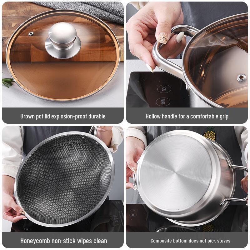 Kitchen Cookware 3-Piece Set