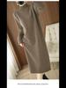 Women's Mid-Length Winter Sweater Dress 2024 - High Collar, Loose-Fit, Over-the-Knee Knitted Style