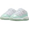 Air Jordan 11 Retro Low TD Igloo Baby-Sneakers Grün Weiß 645107-103