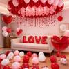 Valentine's Day bedroom Decor balloons, romantic love balloons LOVE balloons, for proposals, anniversaries, and surprises Decor