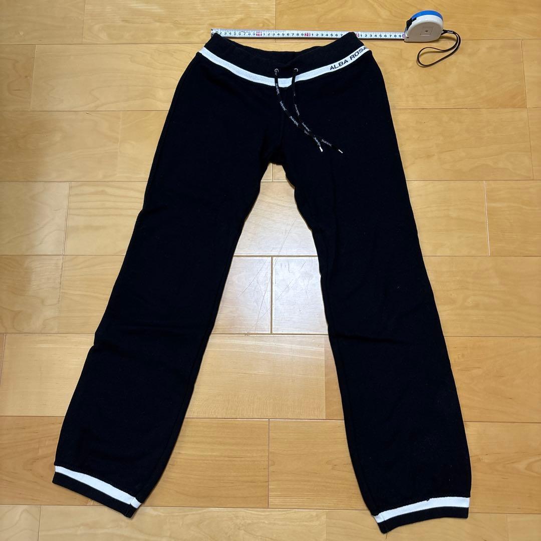 ALBA ROSA Casual Pants Black Sweatshirts