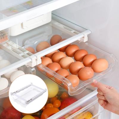 Egg Storage Rack Drawer Egg Storage Safety Durable Kitchen Egg Storage Container Fridge Egg Drawer