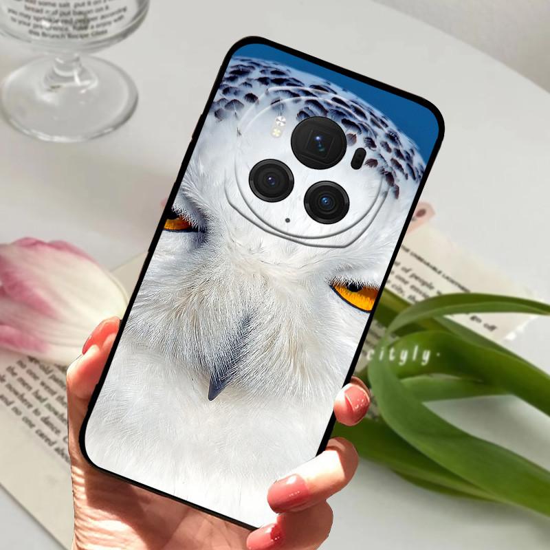 For Honor Magic 6 Pro Case animal Silicone Soft TPU Back Covers For Honor Magic6 Pro Magic 6 Pro Case Protective Catoon Funda
