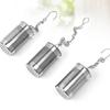 Tea Infuser Strainer Stainless Steel Cylindrical Loose Spice Filter Tool for Home Kitchen Tea Lover Gift Easy to Use