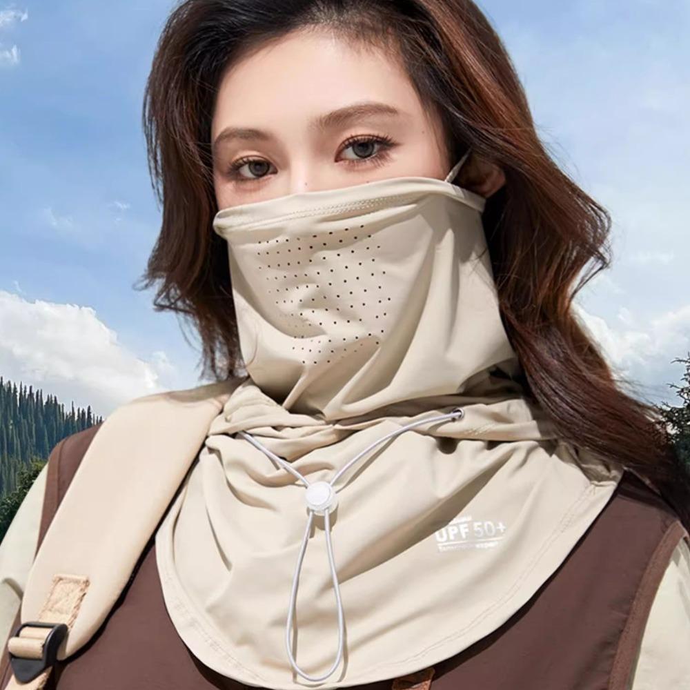 Adjustable Anti-UV Balaclava Hat Dual Use Sunscreen Full Face Cover  Sports