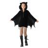 Halloween Bat Demon Costume Kids Girls Boys Unisex Toddler Performance Outfit Long Sleeve Jumpsuit With Tights