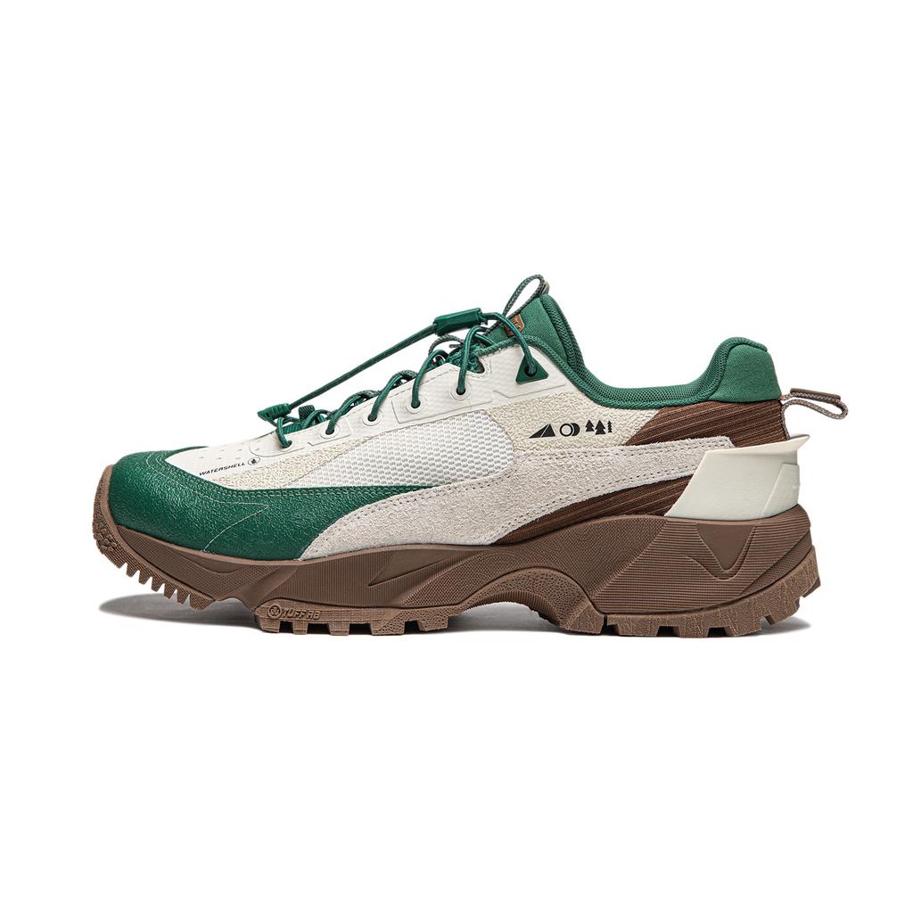 Li Ning CF Su Series Outdoor Pro Pohodlné Minimalistické Tlumení Nárazů Vodotěsné Nízké Lifestylové Ležérní Boty Pánské Ležérní Boty AGLU151-2