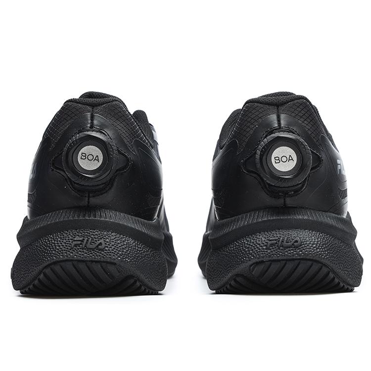 New FILA Athletics Energy Breathable Low Top Running Shoes Women's Black A12W241110FBK