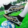 Football Shoes Men's High-top Spikes Non-slip Lawn Teen Students Adult Game Training Quick-drying Sneakers