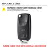 TPU Car Key Case Cover for VW Polo Jetta Tiguan Passat Golf Beetle Scirocco Skoda Octavia Fabia Seat Ibiza Leon Auto Accessaries