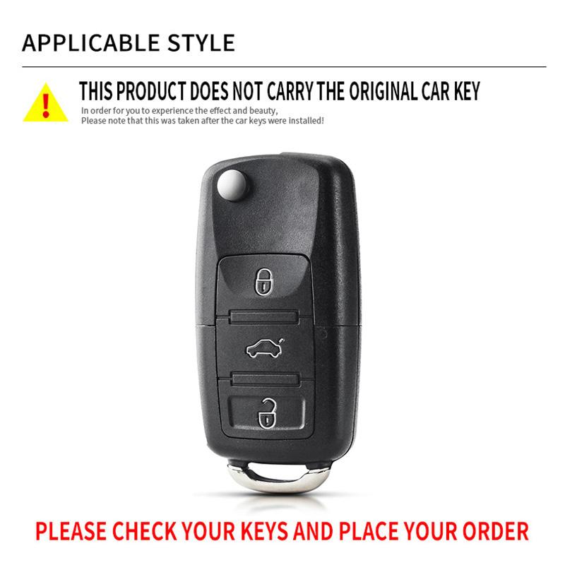 TPU Car Key Case Cover for VW Polo Jetta Tiguan Passat Golf Beetle Scirocco Skoda Octavia Fabia Seat Ibiza Leon Auto Accessaries