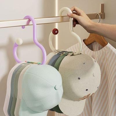 Nový dopaminový háček na klobouky kruhový kroužek protiskluzový háček na uložení klobouků nezanechávající stopy stojany na vystavení klobouků do šatny