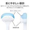 NONIO Tongue Cleaner 3 pieces + Y-shaped Floss included Brush Polishing Coating Bad Breath Care Tongue-specific Design Low Irritation Gently removes
