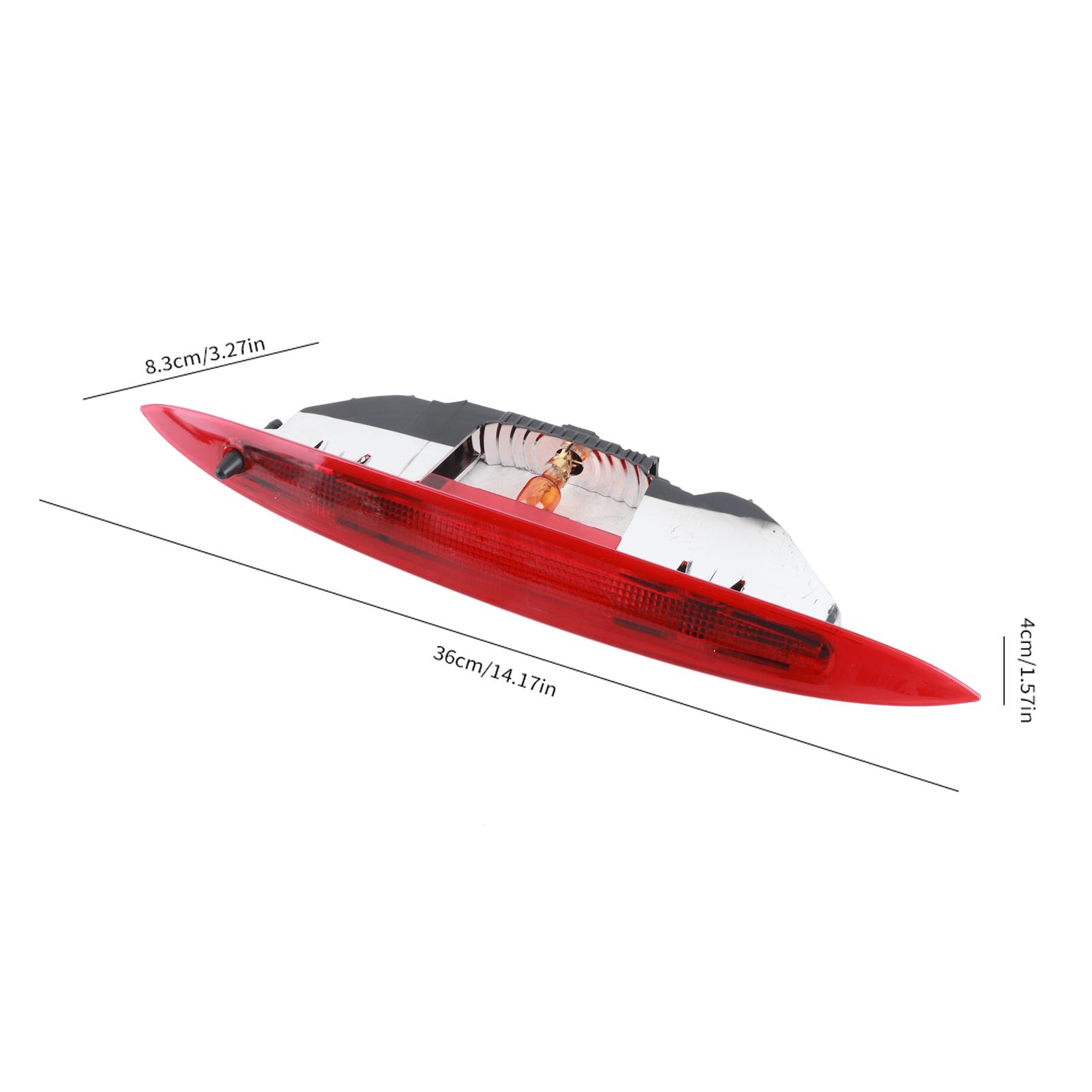 Third Brake Light, Rear High Level Brake Stop Light High Mount Brake Light Replacement for Renault Modus 2004-2012, 8200219415