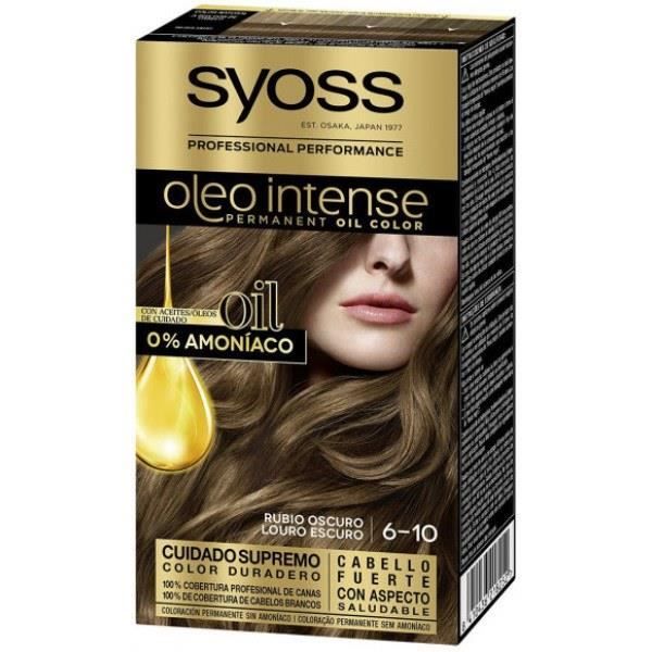Hårfarge - SYOSS - Olio Intense - Uten ammoniakk - Mørk Blond - For farget eller stripet hår