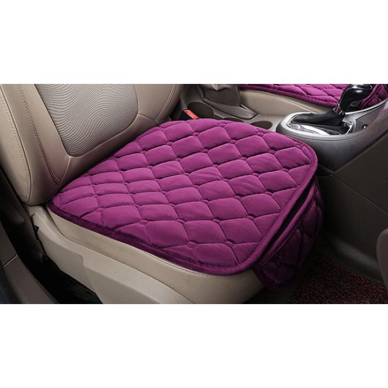 Car Seat Cushion Driver Seat Cushion With Comfort Memory Foam & Non-Slip Rubber Vehicles Office Chair Home Car Pad Seat Cover