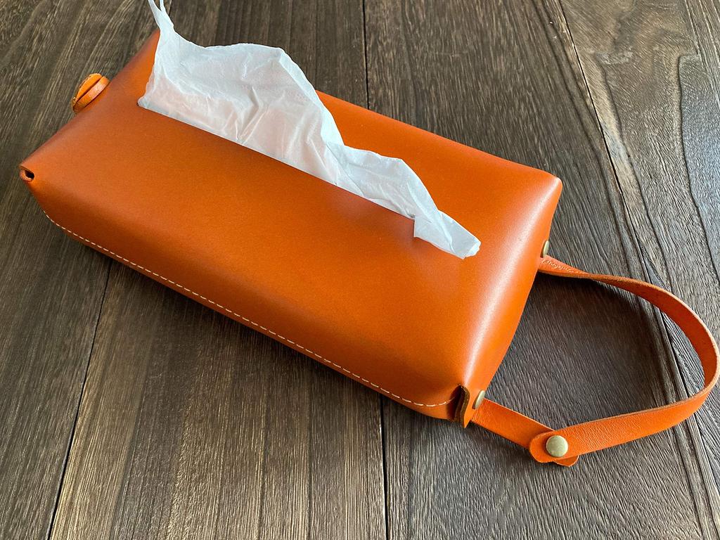 Roost Outdoors with Genuine Genuine Leather Tissue Stylish and Hanging or Car Tissue Tissue Car Leather Tissue Tissue Headrest Mount [Made Leather]