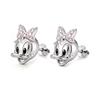 Stitch the Pooh Donald Duck Minnie 925 silver exquisite earring accessories fit birthday party anniversary couple gi