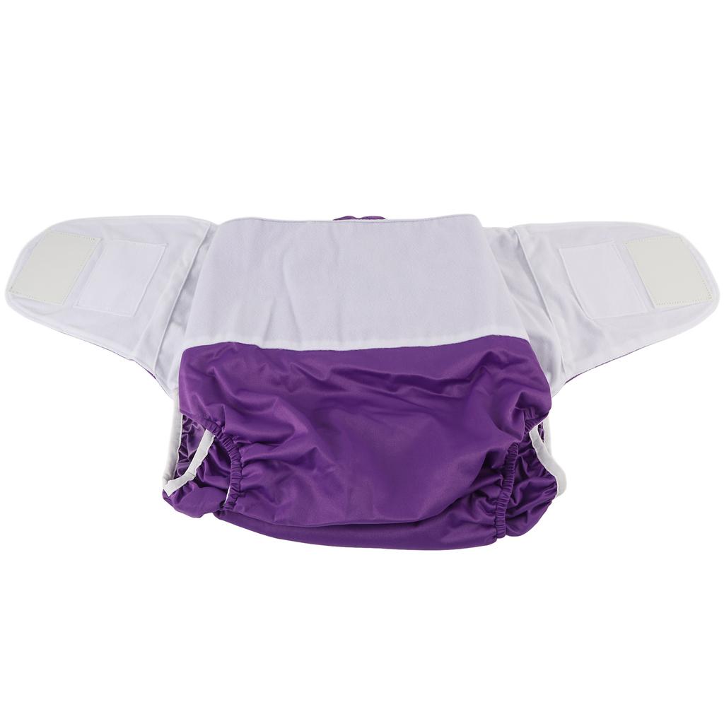 Adult Cloth Diaper Reusable Washable Elderly Incontinence Protection Nappies Underwear for