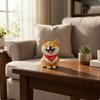 Shiba Dog Piggy Bank Resin Japanese Decorative Figurine for Kids, Tabletop, Desk,