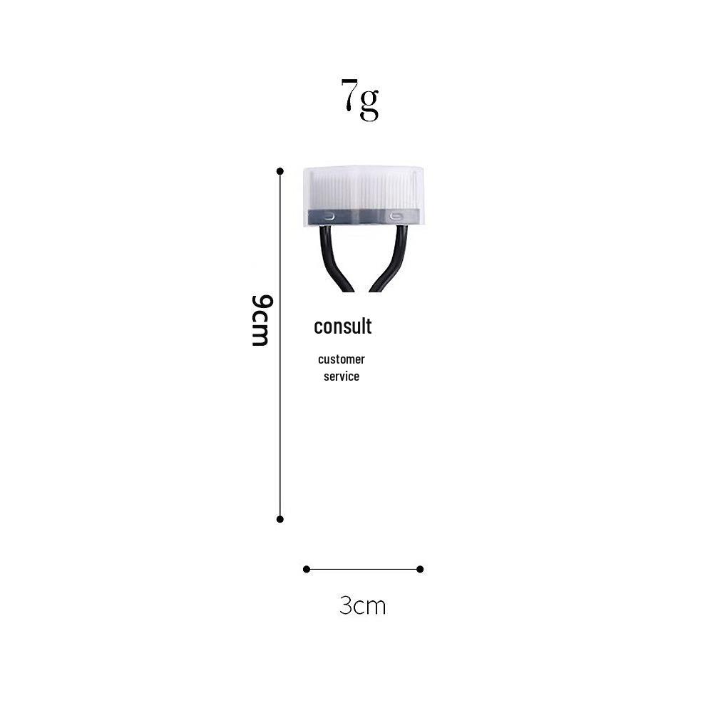 Foldable Semi-Arc Steel Needle Eyelash Comb