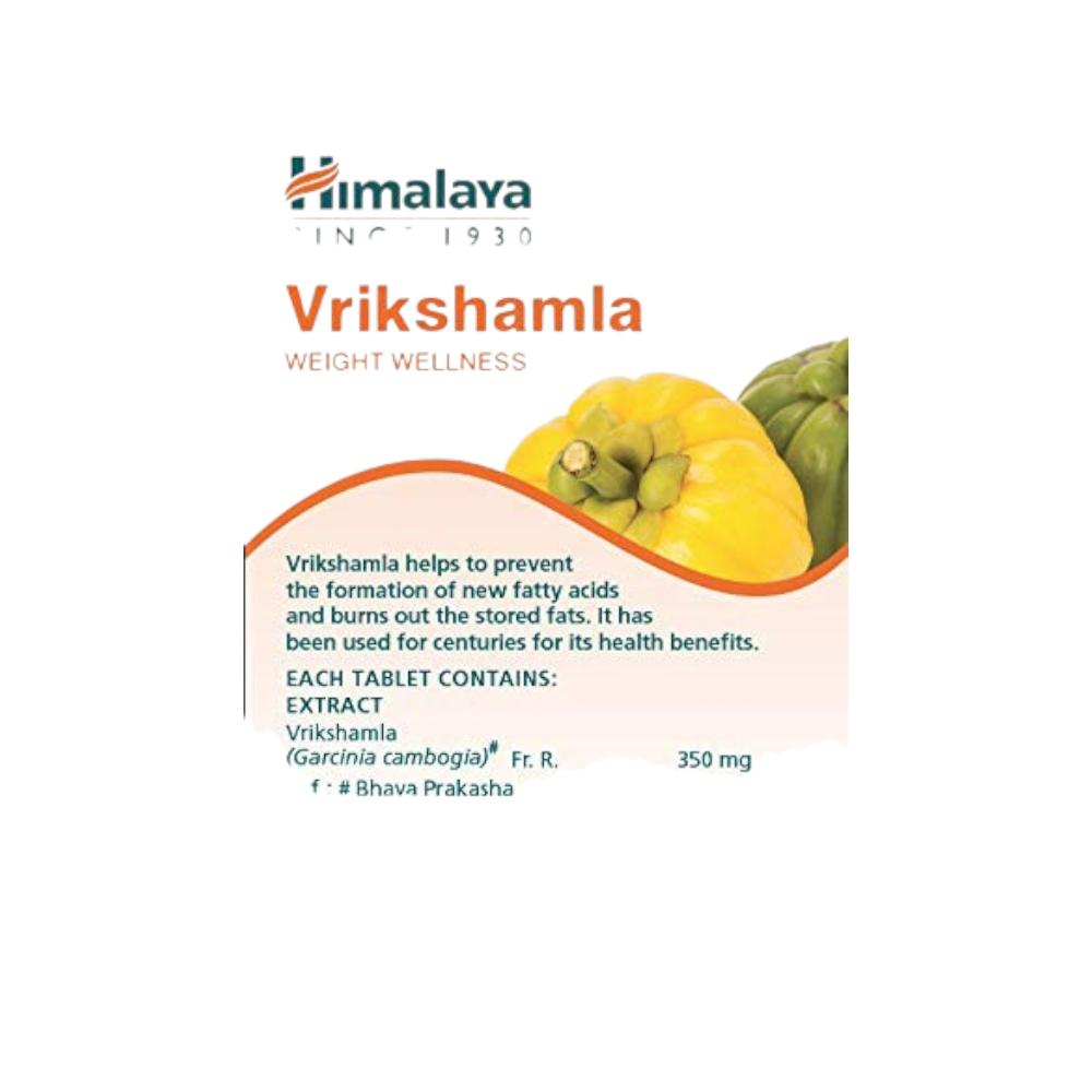 Himalaya 2 x Vrikshamla Weight Wellness Tablets 60 For Natural Weight Management