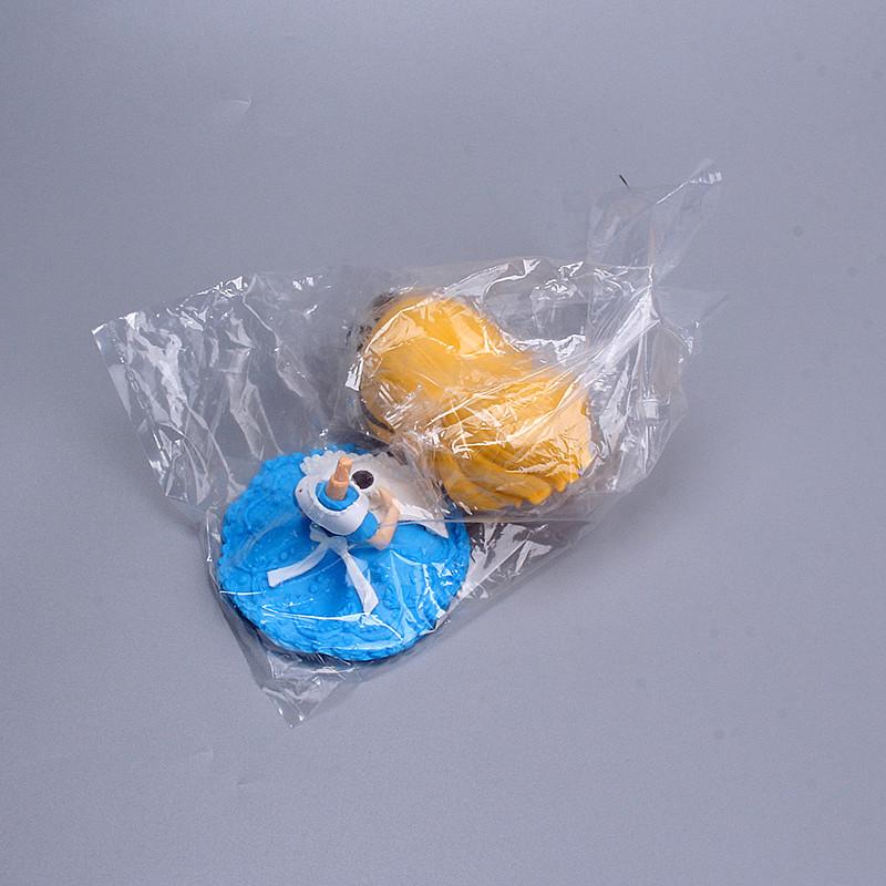 9cm Disney Anime Q Version Snow White Princess Alice in Wonderland Ariel Cinderella Princess Belle PVC Figure Model Toy Gift