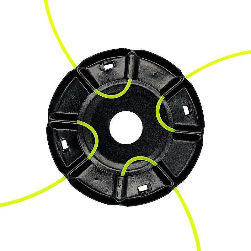 New Iron Strimmer Head with Four Lines for Brush Cutter Grass Trimmer