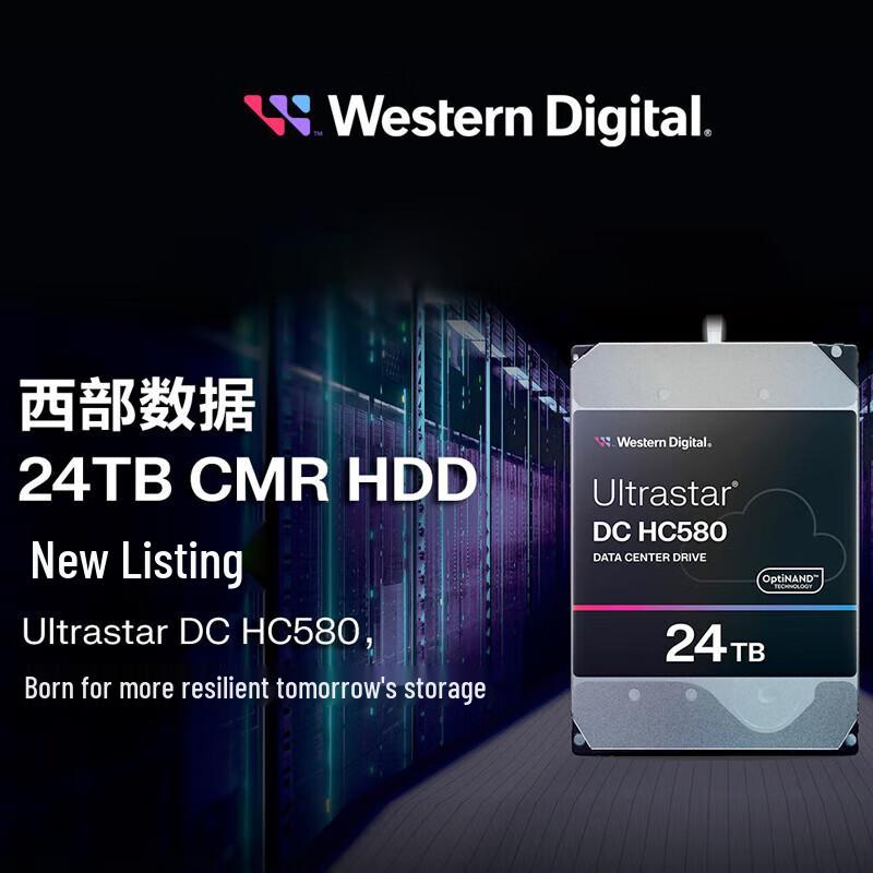 Western Digital HC560 24TB Enterprise Helium SATA HDD Kit