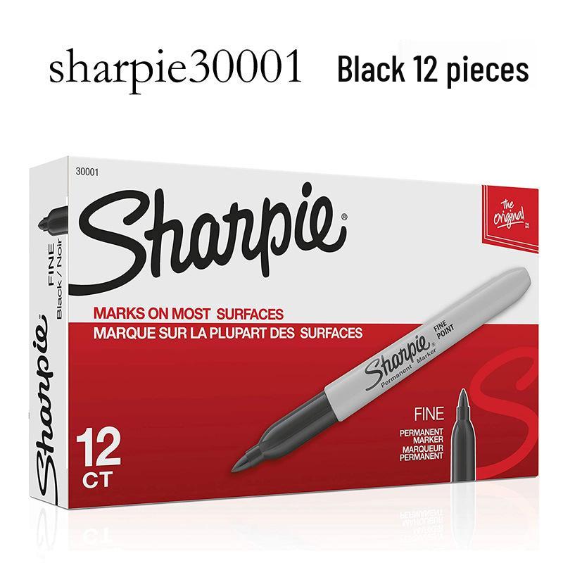 Sharpie Metallic Oil-Based Waterproof Marker Set: Gold, Silver, Black