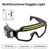 KEBIDU LED Safety Goggles Smart Motion Sensor Work Light Dual Light Source Type-C Rechargeable Protective Glasses Headlamp