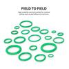 530Pcs F12-NBR R134a-HNBR A/C Rubber O-Ring Car Auto Vehicle Repair Air Conditioning Compressor Seals Assortment Kit 18 Sizes