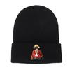 Janpanese Anime Winter Hats for Unisex Luffy New Beanies Knitted Hat Autumn Female Beanie Caps Warmer Bonnet Ladies Casual Cap