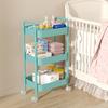 Multifunctional Rolling Storage Cart Storage Shelf