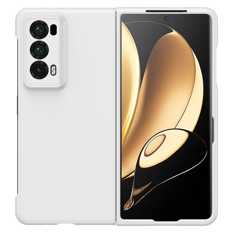 

Для Honor Magic V2 5G складной чехол для телефона с сенсорным экраном, жесткий защитный чехол для ПК White