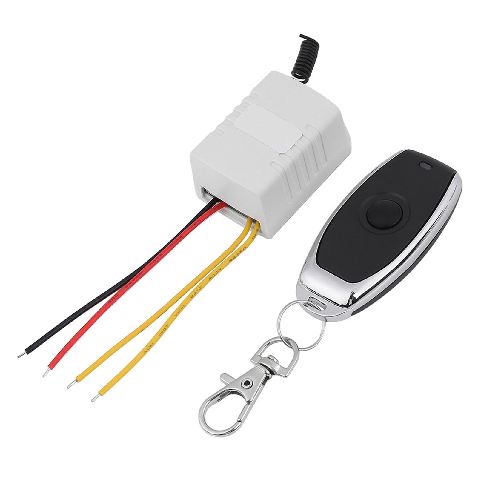 DC 4V 5V 6V 7.4V 9V 12V Wireless Relay Remote Control One Key Switch Receiver Transmitter