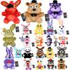 18cm Niedliches Cartoon-Stofftier Gefüllte Puppen Für Kinder Geschenk Horror-Spielcharaktere Bonnie Freddy Foxy Weiche Tier Spielzeuge