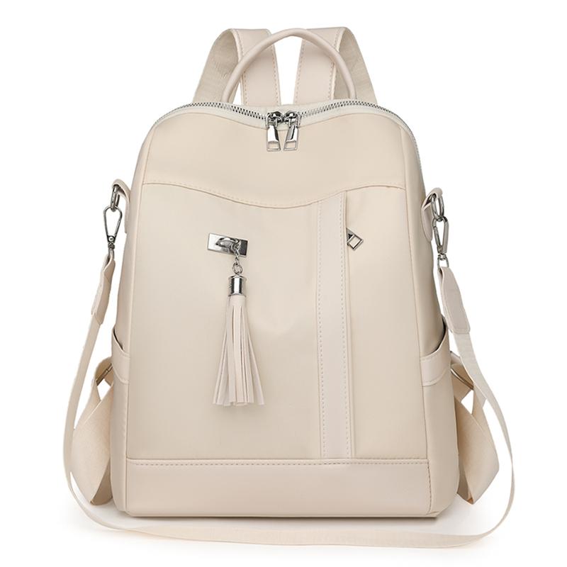 Tassel Backpack Women's Large Capacity Backpack Travel Bag