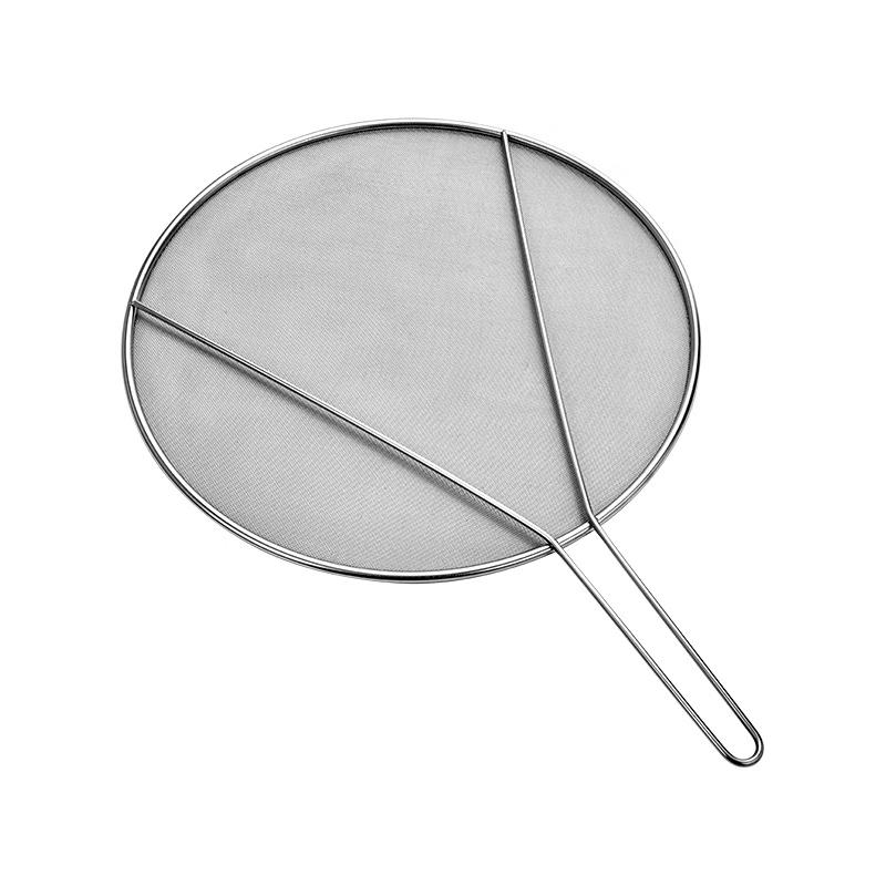 LeLeJia 304 SS Round Oil Splatter Screen with Handle