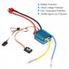 3S 160A Waterproof Brushed ESC With 5V 1A BEC T Plug For 1 12 (Or Lager) RC Car