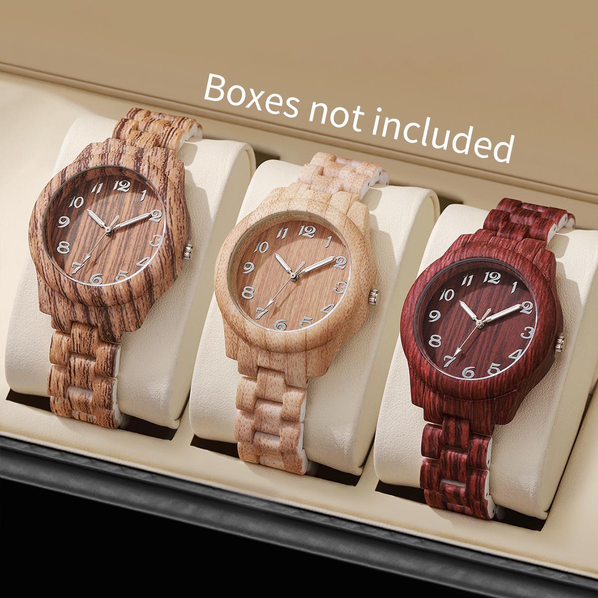 

3 шт./компл. Женские креативные часы Модные пластиковые Академический стиль Кварцевые часы Набор-комбинация Подарок на день рождения Подарок на праздник