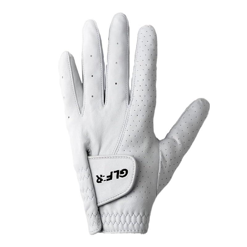 Used [New] GLFR Premium Top 1% Cabretta Leather Golf Gloves, Silky Grip, Soft Touch (18) 1